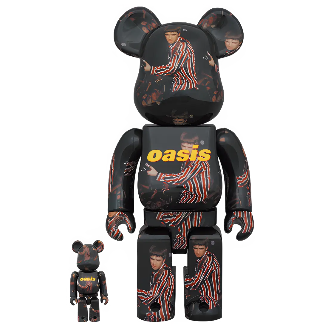 Bearbrick Oasis Knebworth 1996 Noel Gallagher 100%+400% Herstellerbild 1