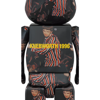 Bearbrick Oasis Knebworth 1996 Noel Gallagher 100%+400% Herstellerbild 4