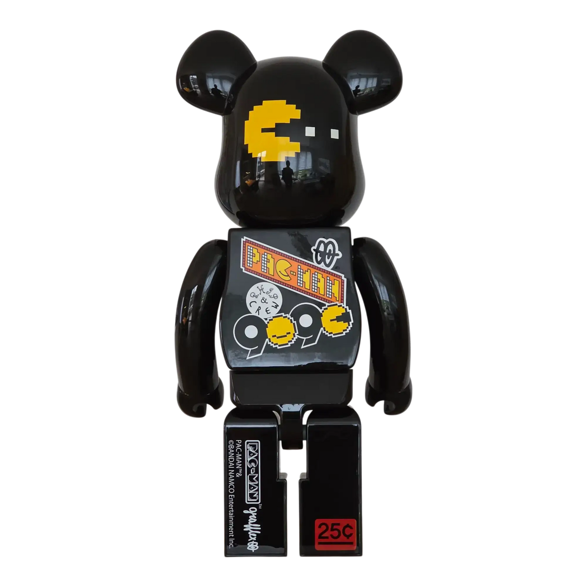 Bearbrick Pac-Man × Grafflex × 9090 × S.H.I.P&crew 1000% Rückseite
