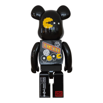 Bearbrick Pac-Man × Grafflex × 9090 × S.H.I.P&crew 1000% Rückseite