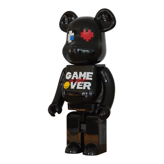 Bearbrick Pac-Man × Grafflex × 9090 × S.H.I.P&crew 1000% schräg
