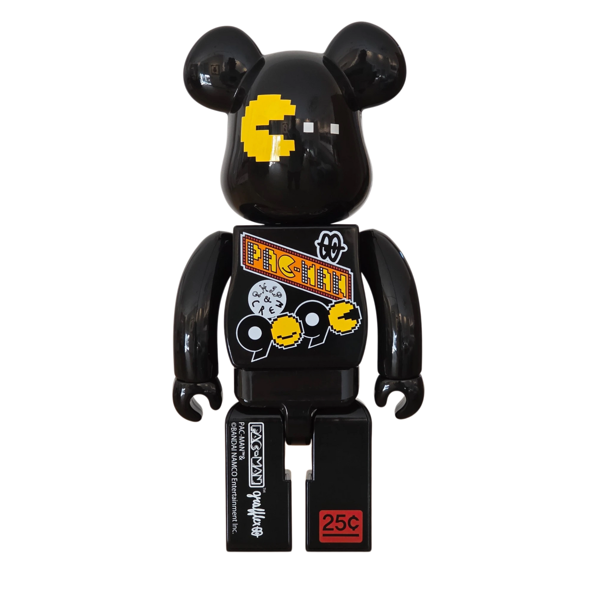 Bearbrick Pac-Man × Grafflex × 9090 × S.H.I.P&crew 100%+400% Rückseite