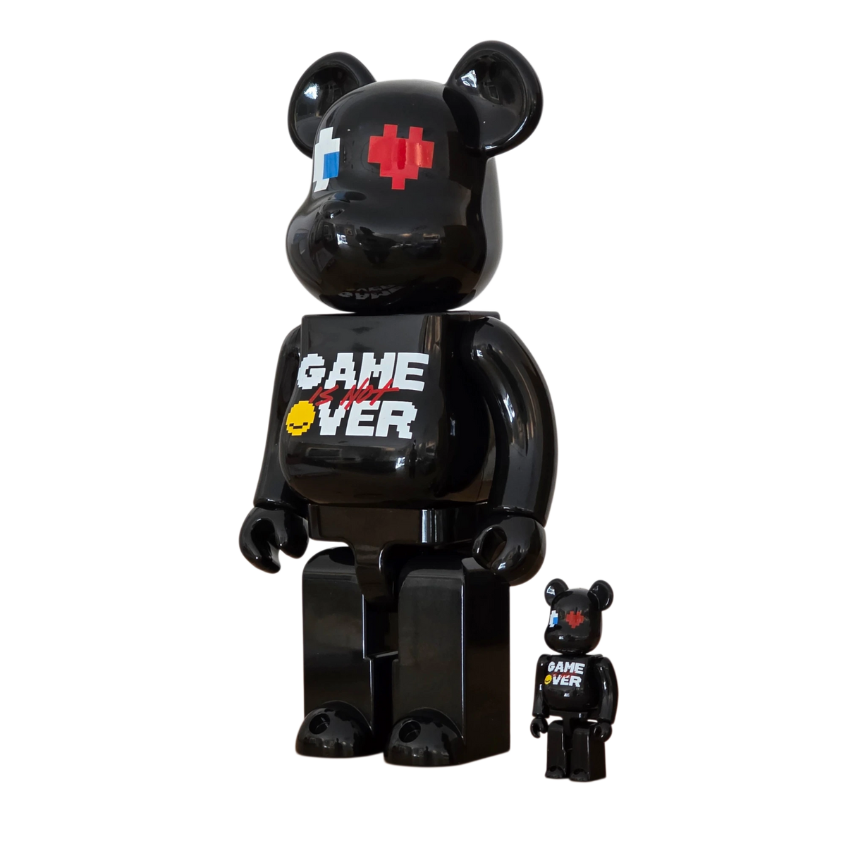 Bearbrick Pac-Man × Grafflex × 9090 × S.H.I.P&crew 100%+400% schräg