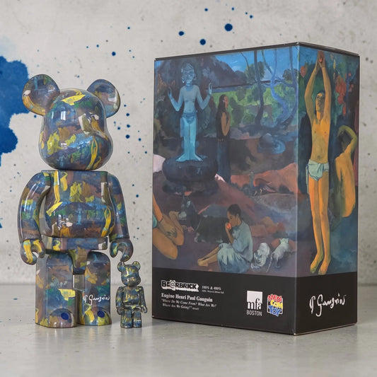 Bearbrick Paul Gauguin "Where Do We Come From? ..." 100%+400% mit Verpackung