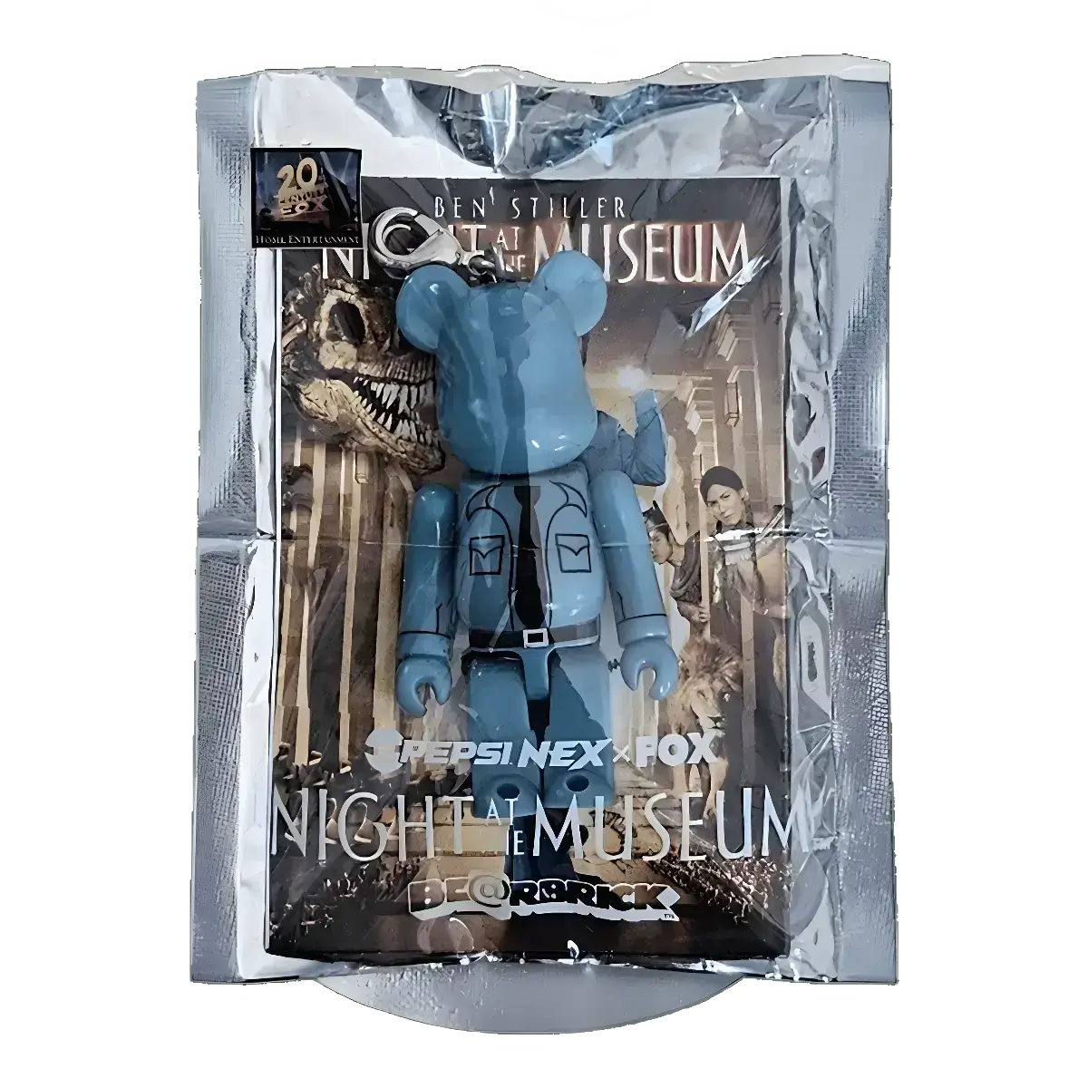 Bearbrick PEPSI.NEX × FOX Night at the Museum 70% Verpackung Vorderseite