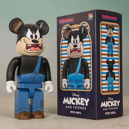 Bearbrick Pete [Mickey & Friends] 400% mit Verpackung