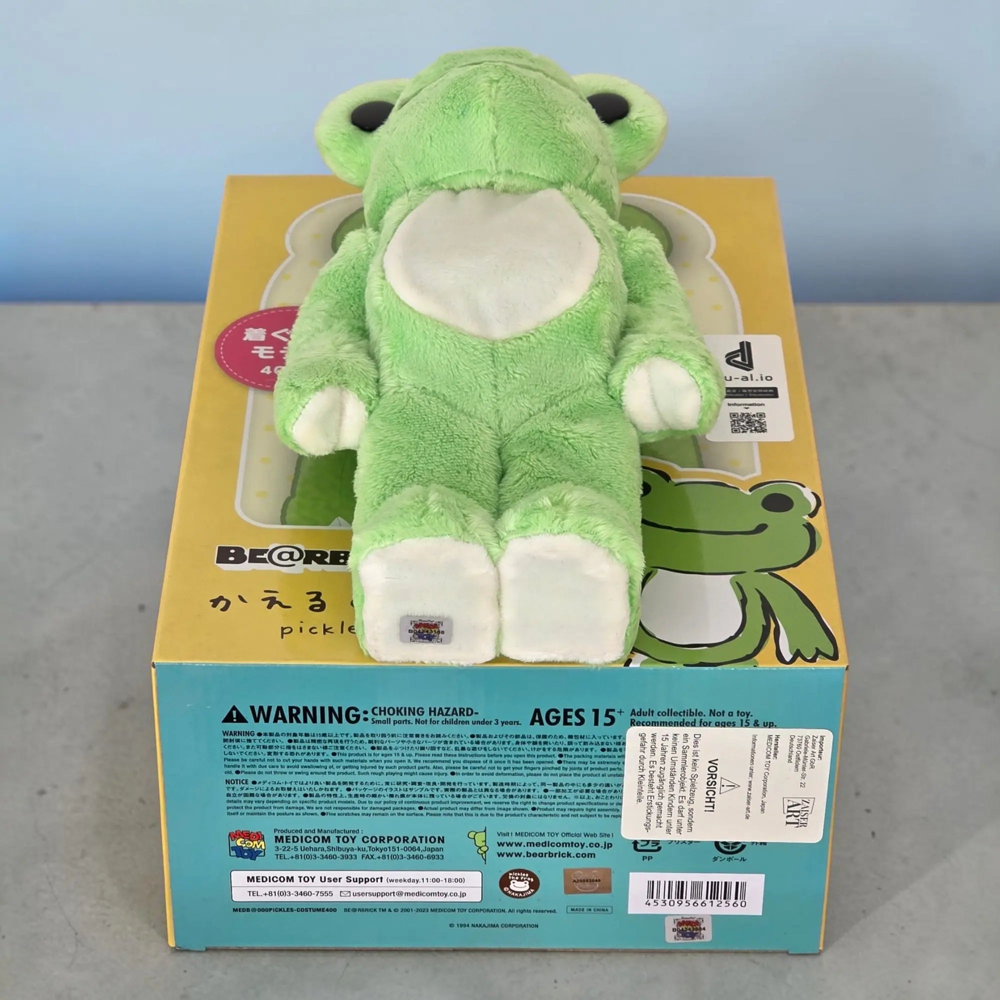 ベアブリック ANIMAL FROG 400%