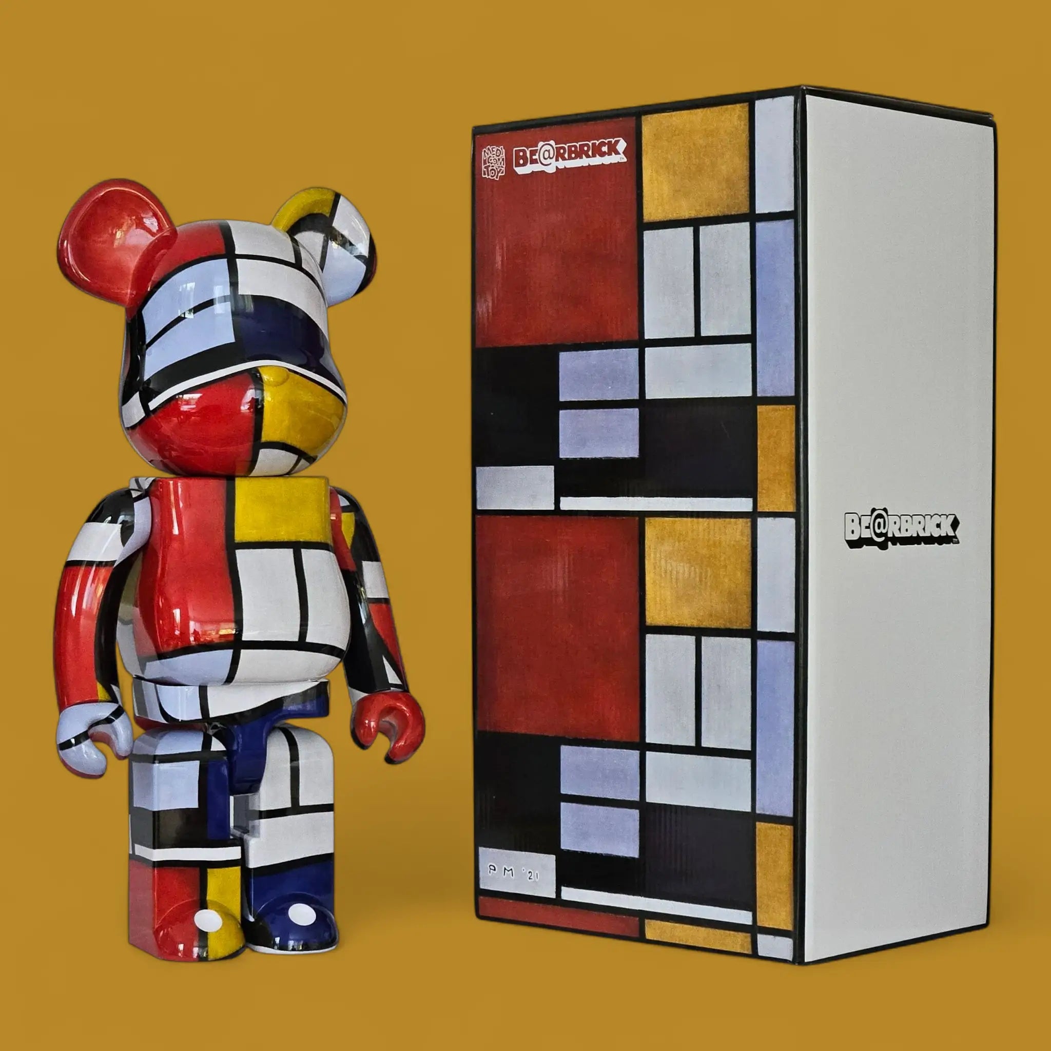 その他 Piet Mondrian 1000% BE@RBRICK Piet Mondrian 1000％