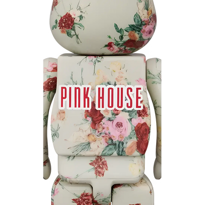 Bearbrick Pink House 400% Herstellerbild 2