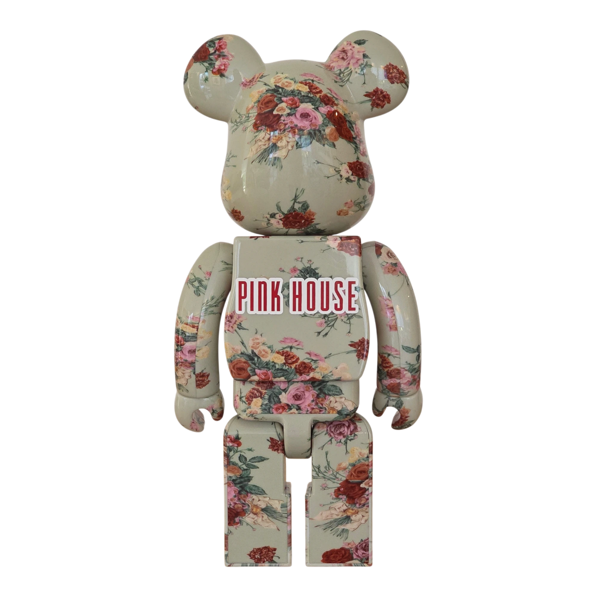 Bearbrick Pink House 400% Rückseite
