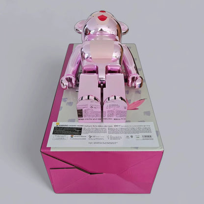 Bearbrick Pink Panther Chrome Version 1000% Echtheitsmerkmale