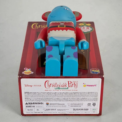 Bearbrick Pixar Christmas Party SP Sulley Santa Version & Mike Christmas Version 100%+400% Echtheitsmerkmale