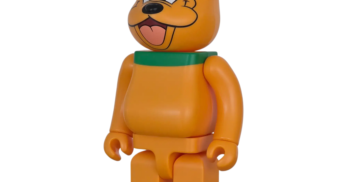 BE@RBRICK Pluto [Mickey & Friends] 400% | MyBearBrick.de