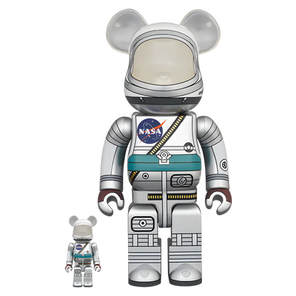 Bearbrick Project Mercury Astronaut 100%+400% Herstellerbild 1