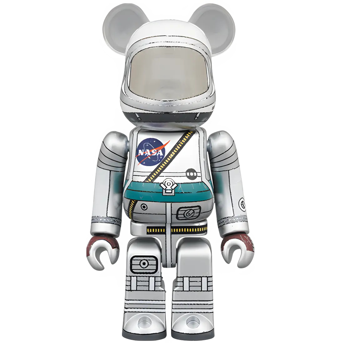Bearbrick Project Mercury Astronaut 100%+400% Herstellerbild 2