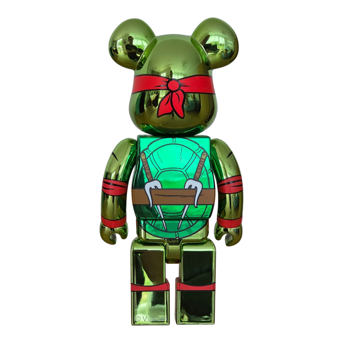 BE@RBRICK Raphael Chrome Ver. 100%+400% | MyBearBrick.de
