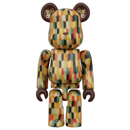 Bearbrick Rokkakuyosegi 100%+400% Herstellerbild 2