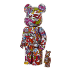 BE@RBRICK Romero Britto Heart (100%+400%)