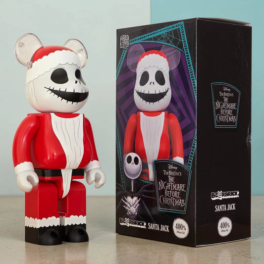 Bearbrick Santa Jack [The Nightmare Before Christmas] 400% mit Verpackung