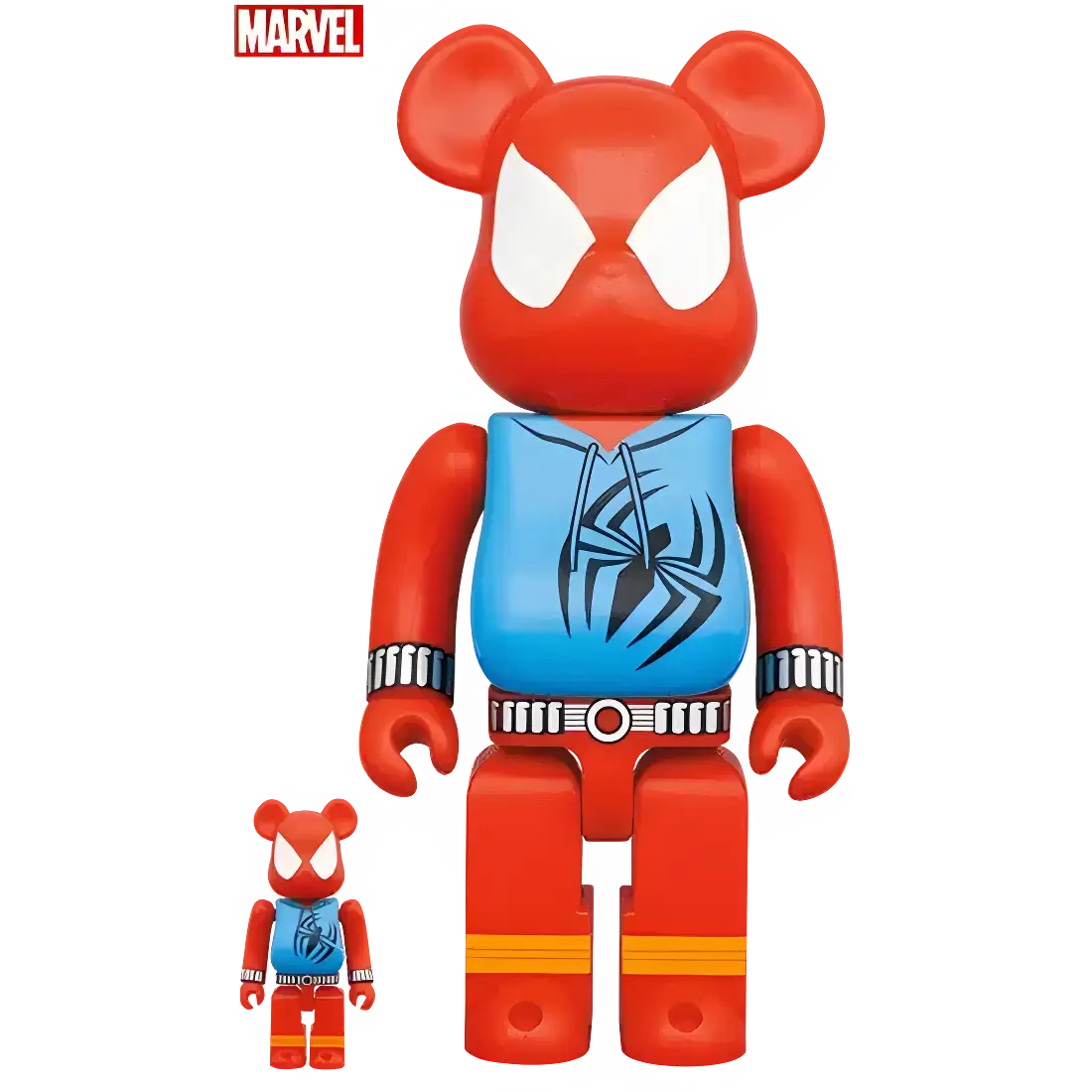 Bearbrick Scarlet Spider [The Amazing Spider-Man] 100%+400% Herstellerbild 1