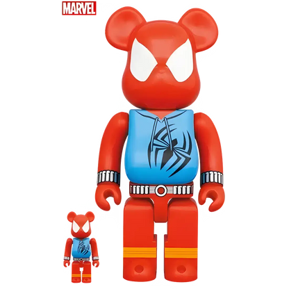 Bearbrick Scarlet Spider [The Amazing Spider-Man] 100%+400% Herstellerbild 1