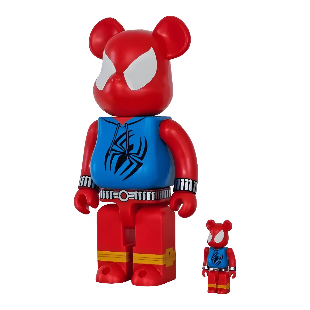Bearbrick Scarlet Spider [The Amazing Spider-Man] 100%+400% schräg
