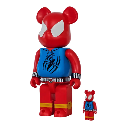 Bearbrick Scarlet Spider [The Amazing Spider-Man] 100%+400% schräg