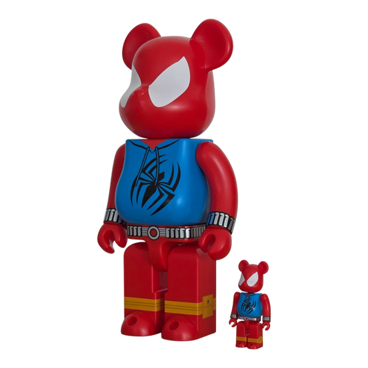 Bearbrick Scarlet Spider [The Amazing Spider-Man] 100%+400% schräg