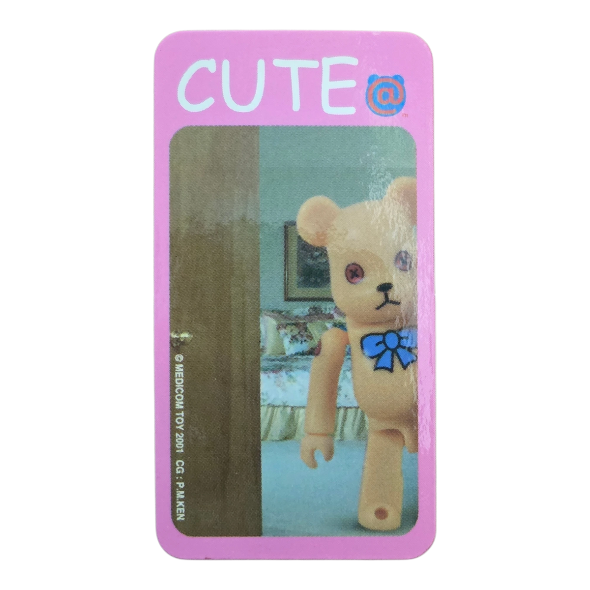 Bearbrick Series 1 Cute "Teddy Bear" 100% Begleitkarte