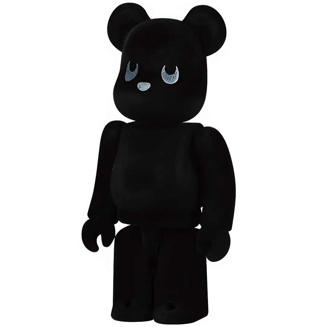 Bearbrick Series 10 Cute "Black Flocky Bear" 100% Herstellerbild