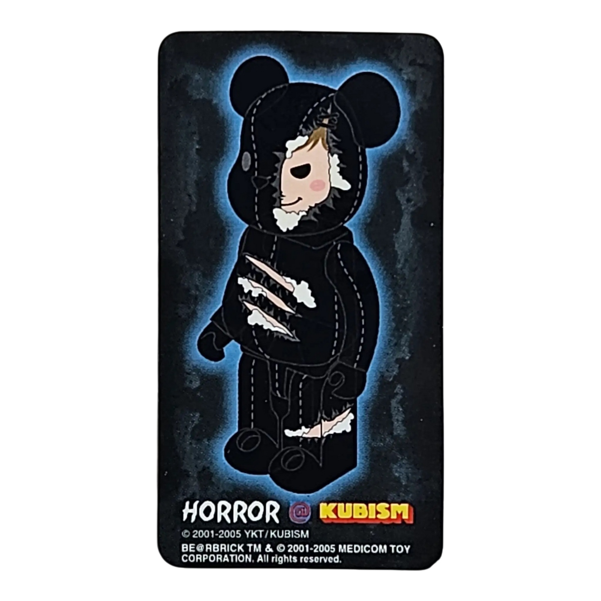 Bearbrick Series 10 Horror "Kubism" [YKT] 100% Begleitkarte