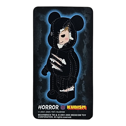 Bearbrick Series 10 Horror "Kubism" [YKT] 100% Begleitkarte