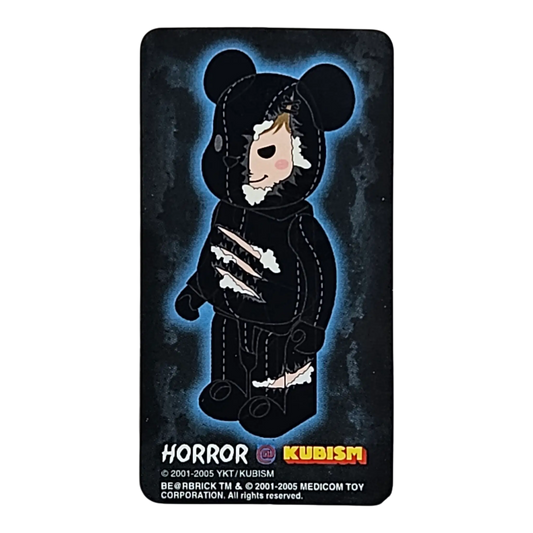 Bearbrick Series 10 Horror "Kubism" [YKT] 100% Begleitkarte
