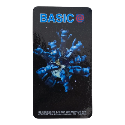 Bearbrick Series 11 Basic Letter 100% Begleitkarte