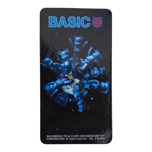 Bearbrick Series 11 Basic Letter 100% Begleitkarte