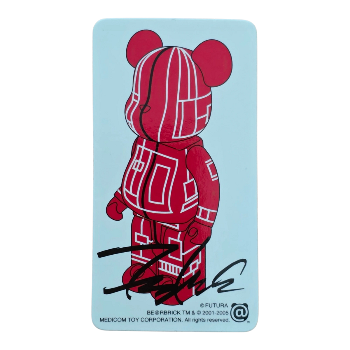 Bearbrick Series 11 "Futura" 100% SECRET Begleitkarte