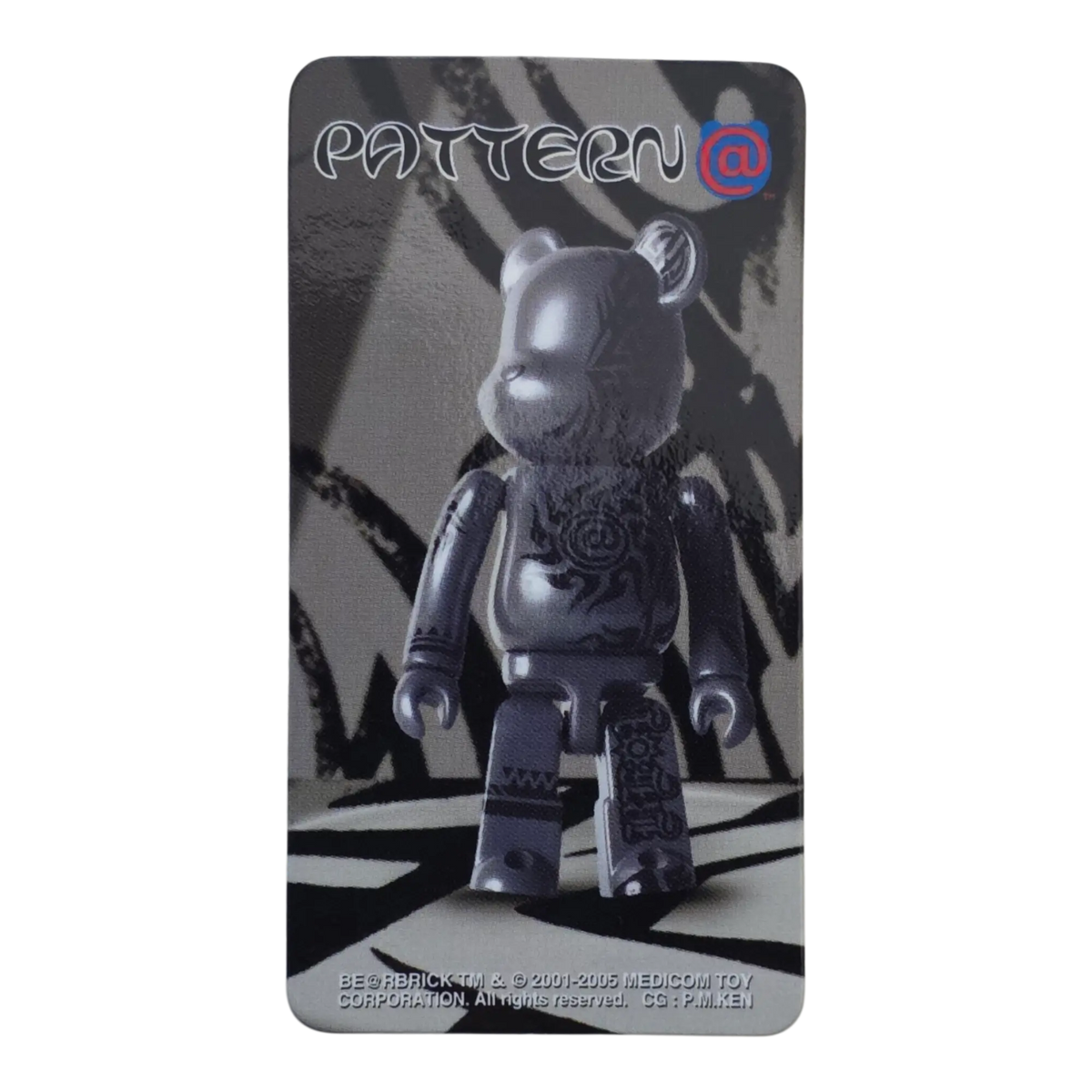 Bearbrick Series 11 Pattern 100% Begleitkarte
