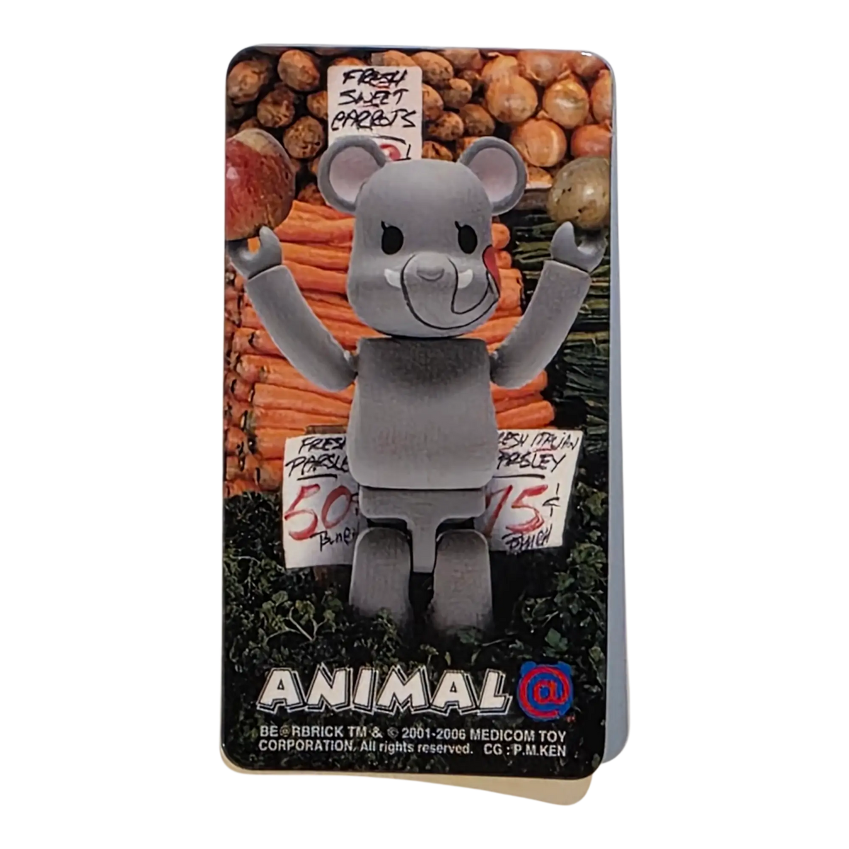 Bearbrick Series 13 Animal "Elephant" 100% Begleitkarte