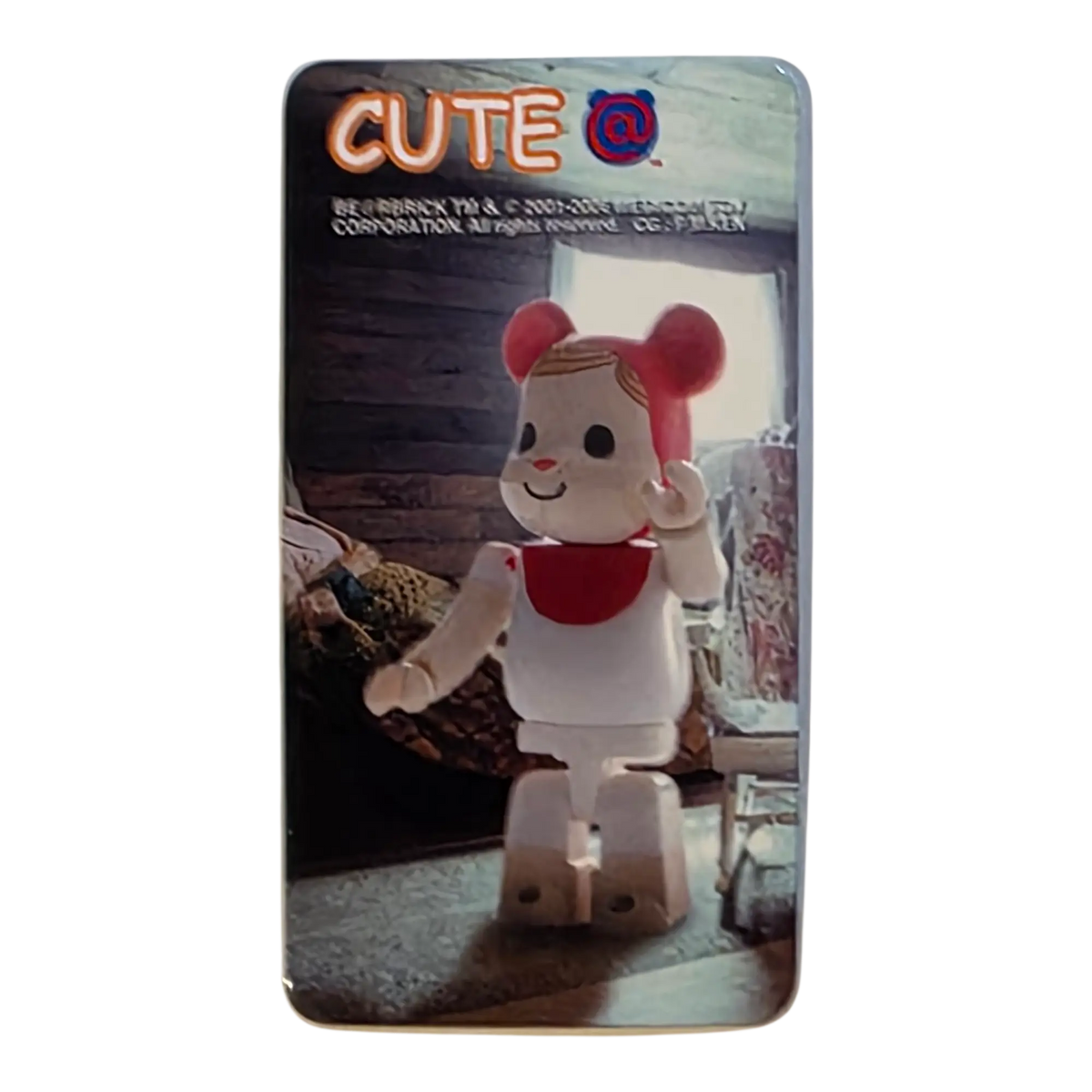 Bearbrick Series 13 Cute "Little Red Riding Hood" 100% Begleitkarte