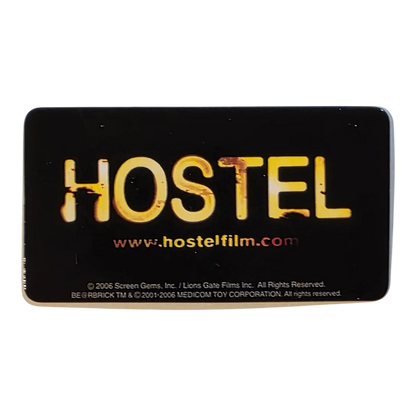 Bearbrick Series 13 Horror "Hostel" 100% Begleitkarte