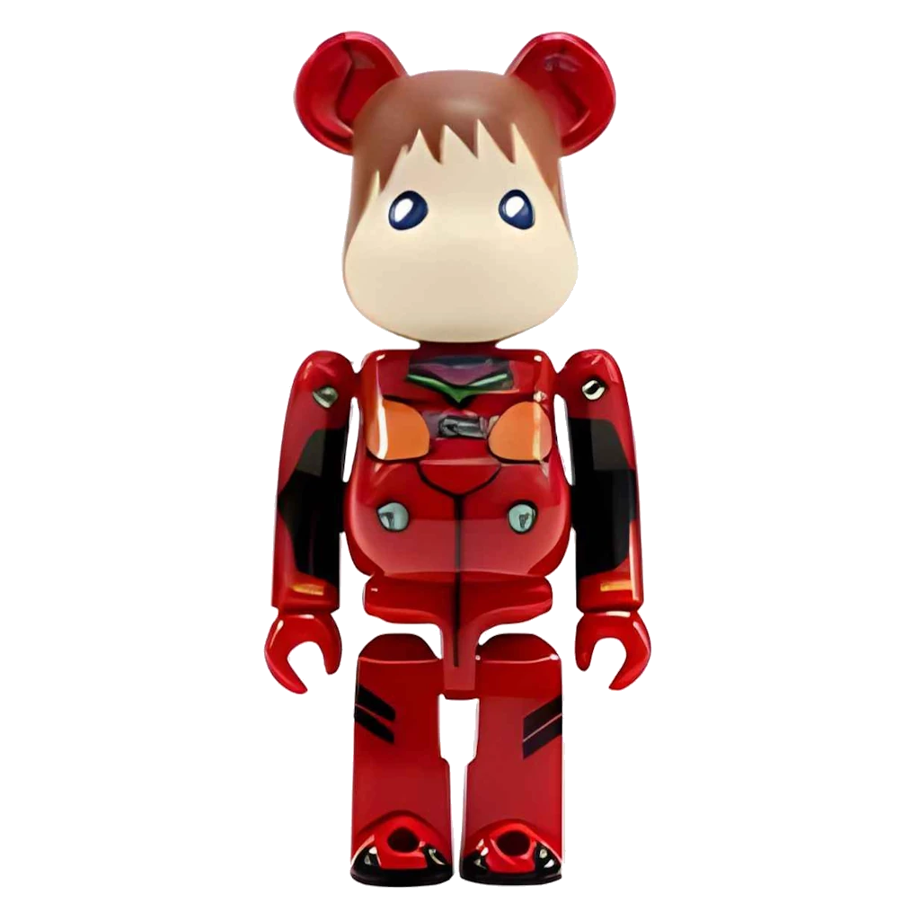 Bearbrick Series 13 SF "Asuka Langley Soryu" [Neon Genesis Evangelion] 100% SECRET KI-Bild