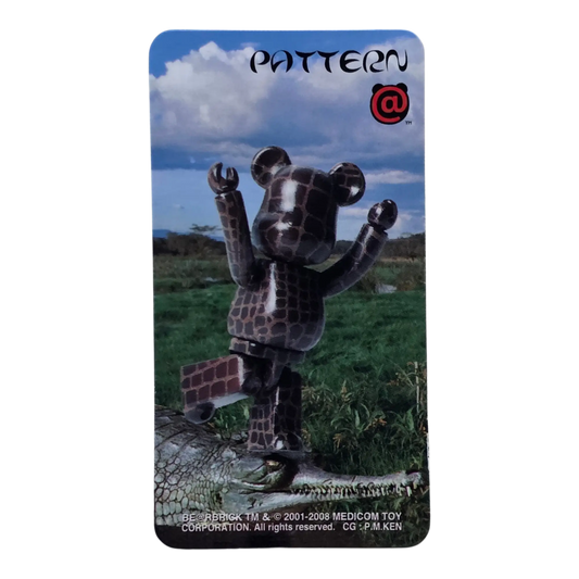Bearbrick Series 16 Pattern 100% Begleitkarte