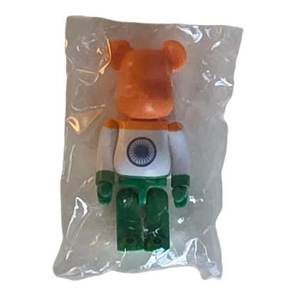 Bearbrick Series 18 Flag "India" 100% in Folie