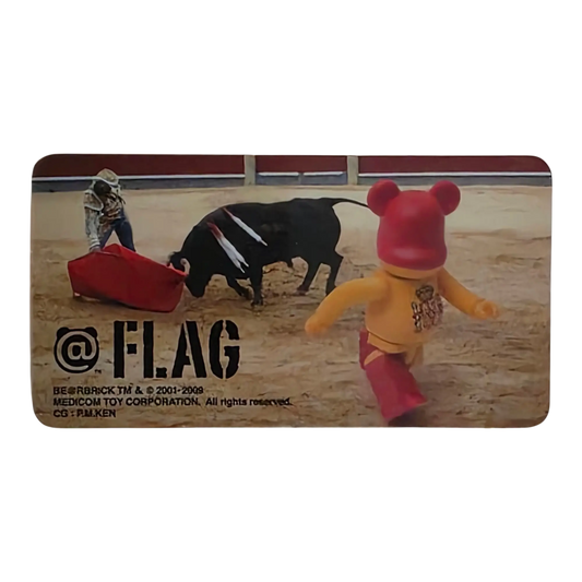 Bearbrick Series 19 Flag "Spain" 100% Begleitkarte