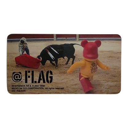 Bearbrick Series 19 Flag "Spain" 100% Begleitkarte