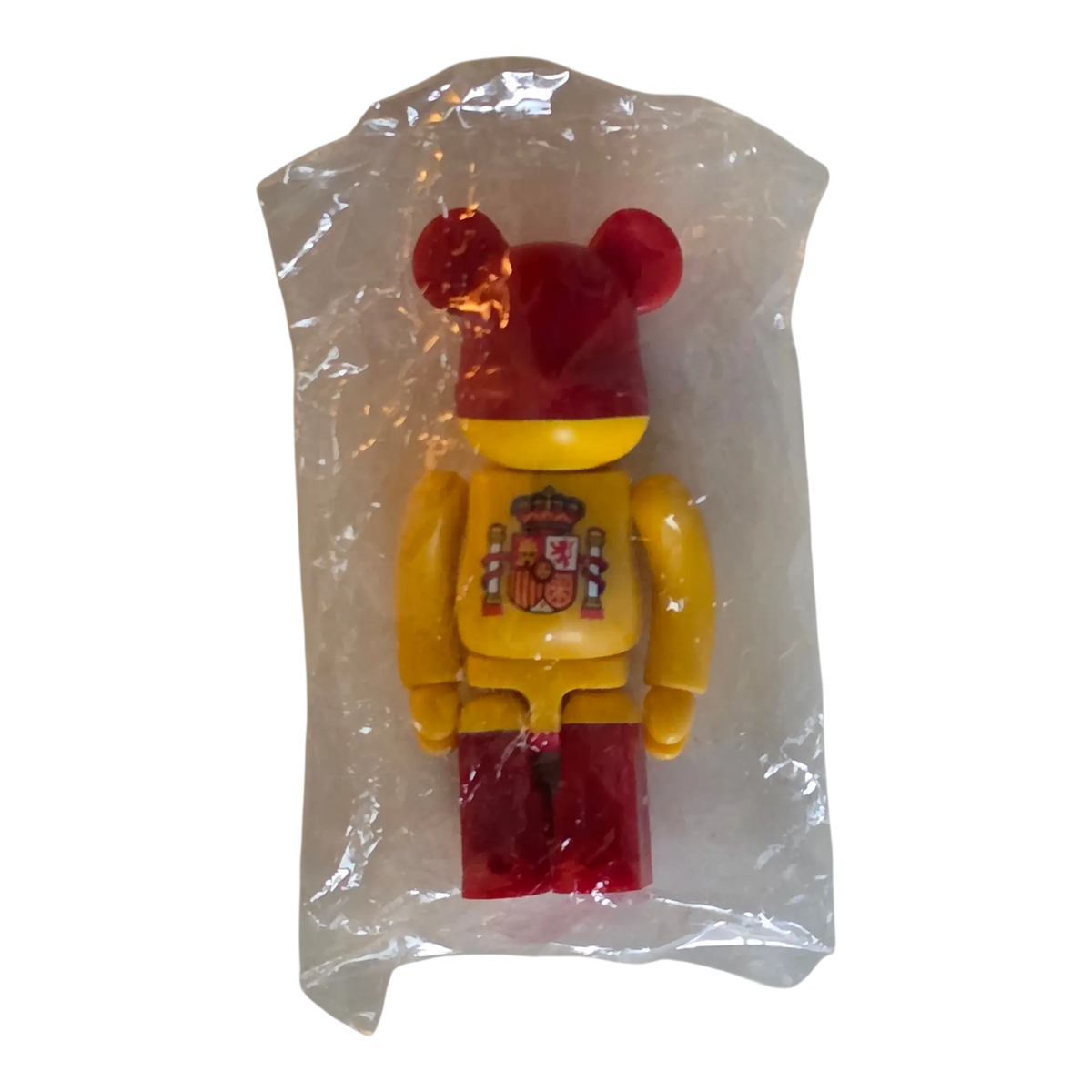 Bearbrick Series 19 Flag "Spain" 100% in Folie
