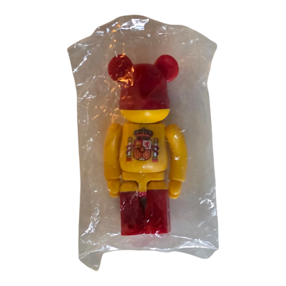 Bearbrick Series 19 Flag "Spain" 100% in Folie