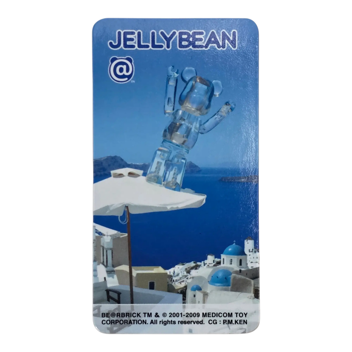 Bearbrick Series 19 Jellybean 100% Begleitkarte