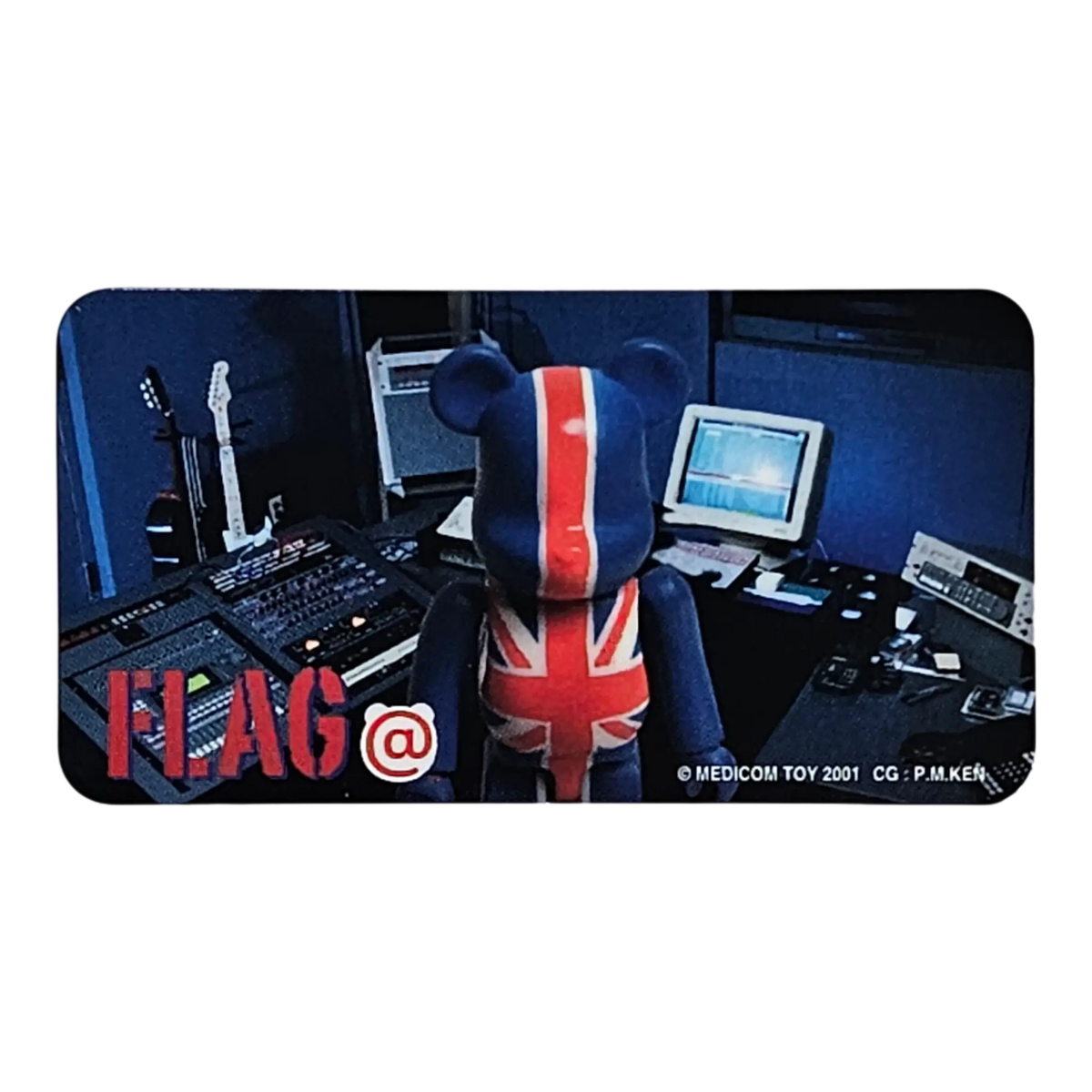 Bearbrick Series 2 Flag "Great Britain" 100% Begleitkarte