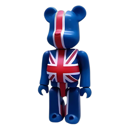 Bearbrick Series 2 Flag "Great Britain" 100% Herstellerbild
